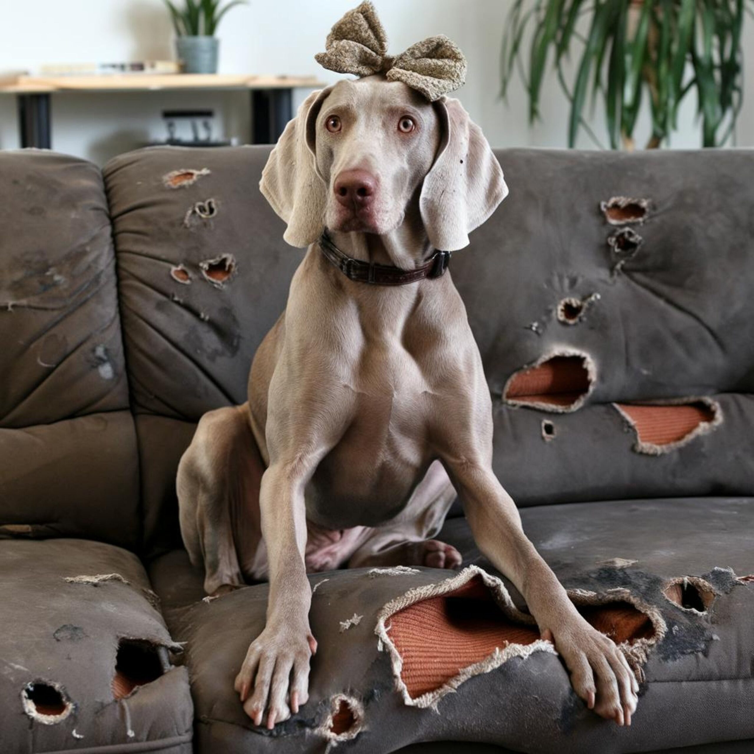Puppy learning basic obedience during positive reinforcement training at Sits Happen.